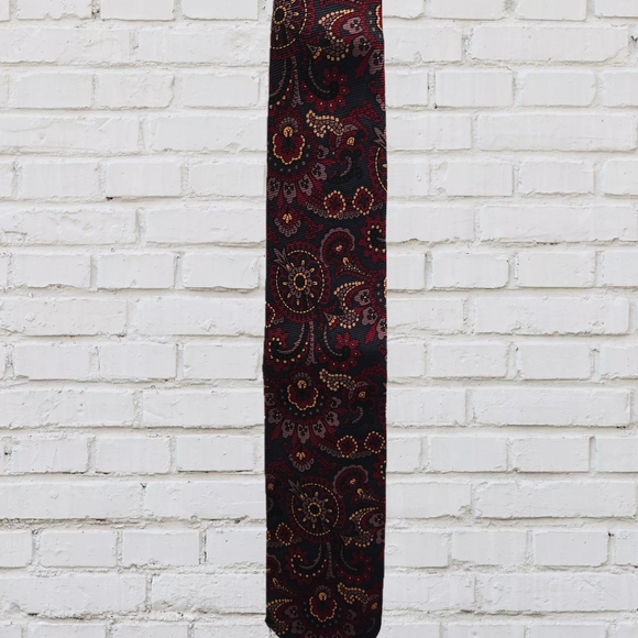 Ralph Lauren Other - Ralph Lauren Polo Paisley Tie in Red and Yellow